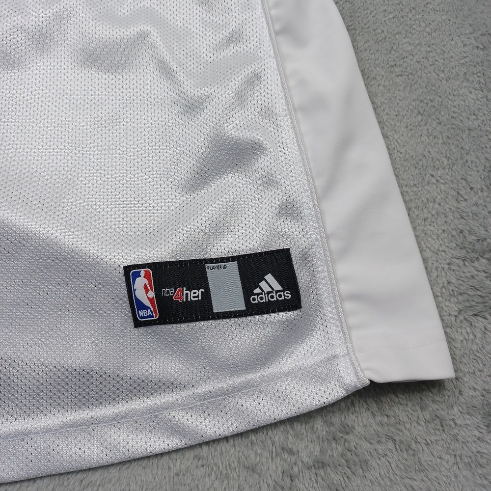 LA Clippers Jersey Girls XL Adidas White NBA Basketball - Picture 2 of 8